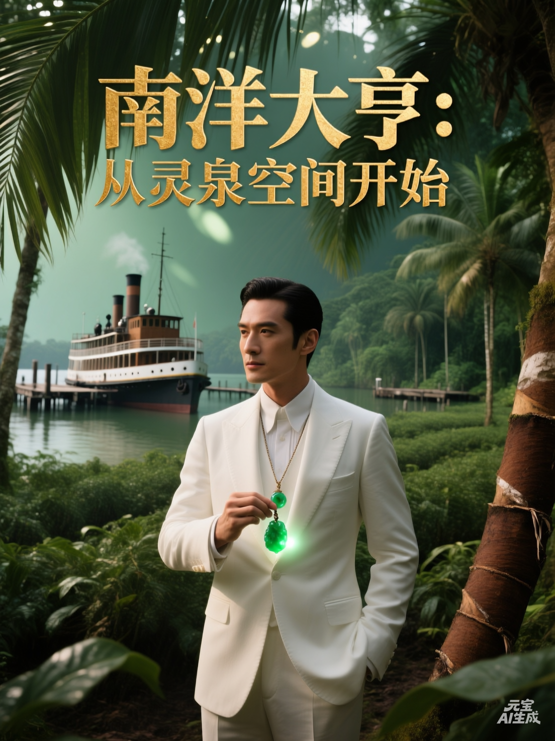 南洋大亨：从灵泉空间开始 封面