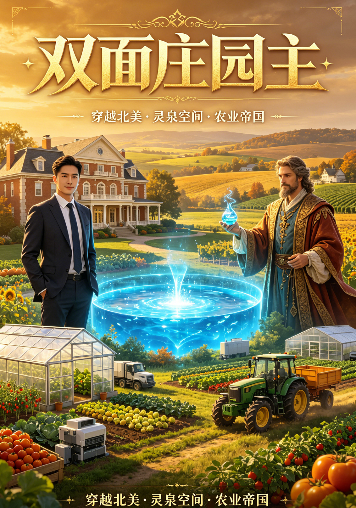双面庄园主 封面