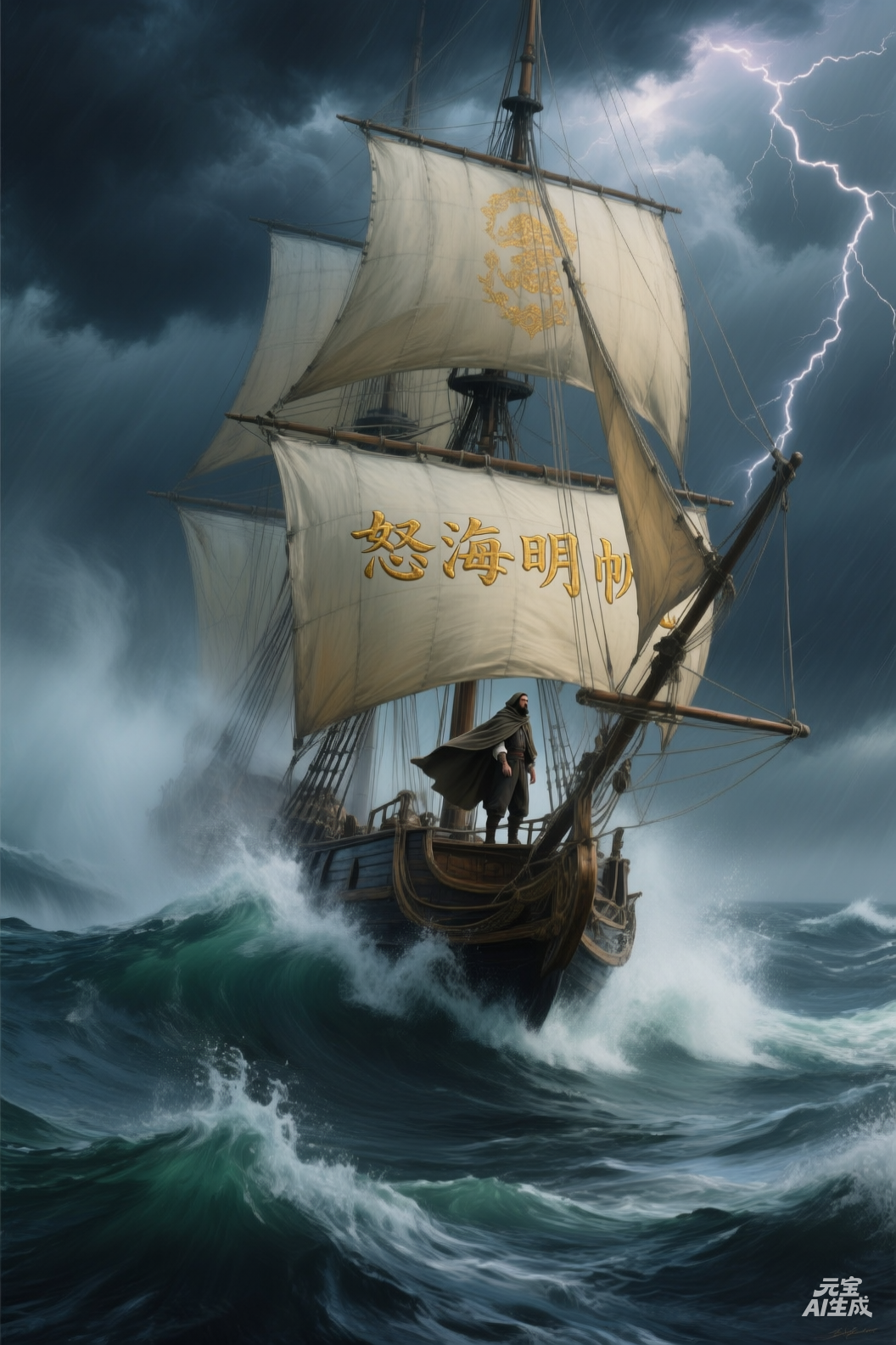 怒海明帆 封面